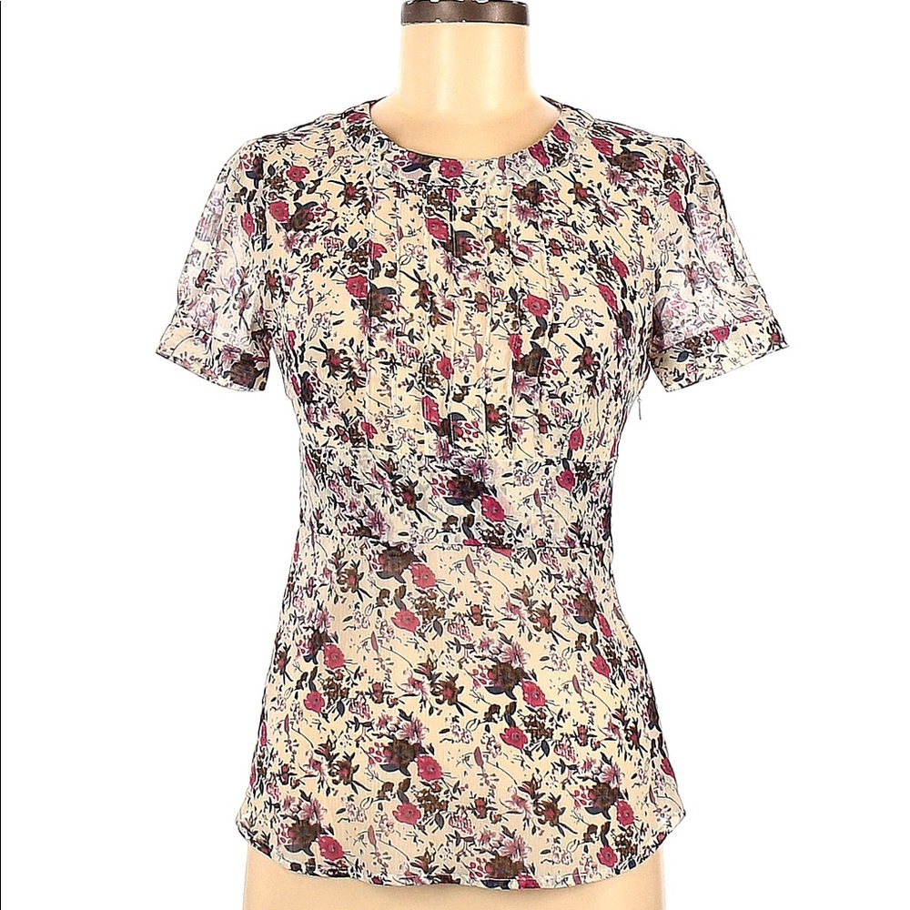 Kimchi Blue Sheer Floral Top